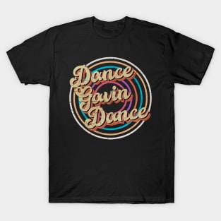 vintage circle line color Dance Gavin Dance T-Shirt